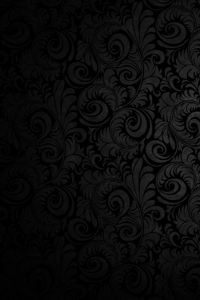 640x960 Curly Leaves - painting iPhone 4s Wallpaper