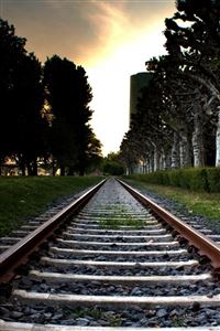 Railroad Track wallpaper