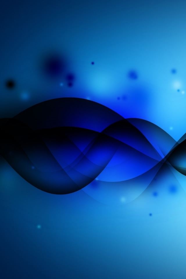 640x960 Blue Wave - wave iPhone 4s Wallpaper