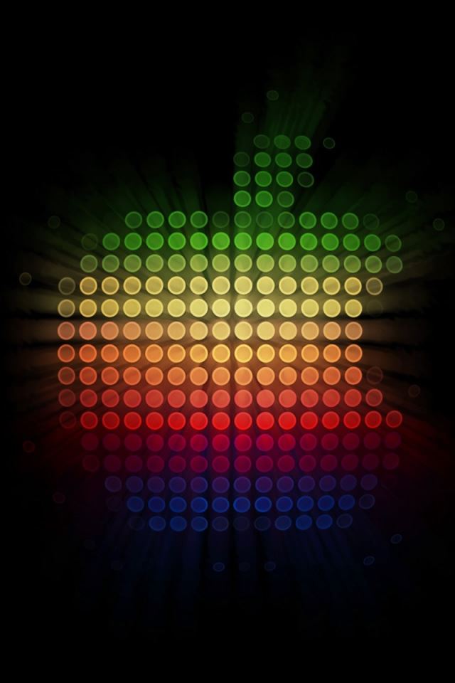 640x960 Apple Arabesque - colorful iPhone 4s Wallpaper