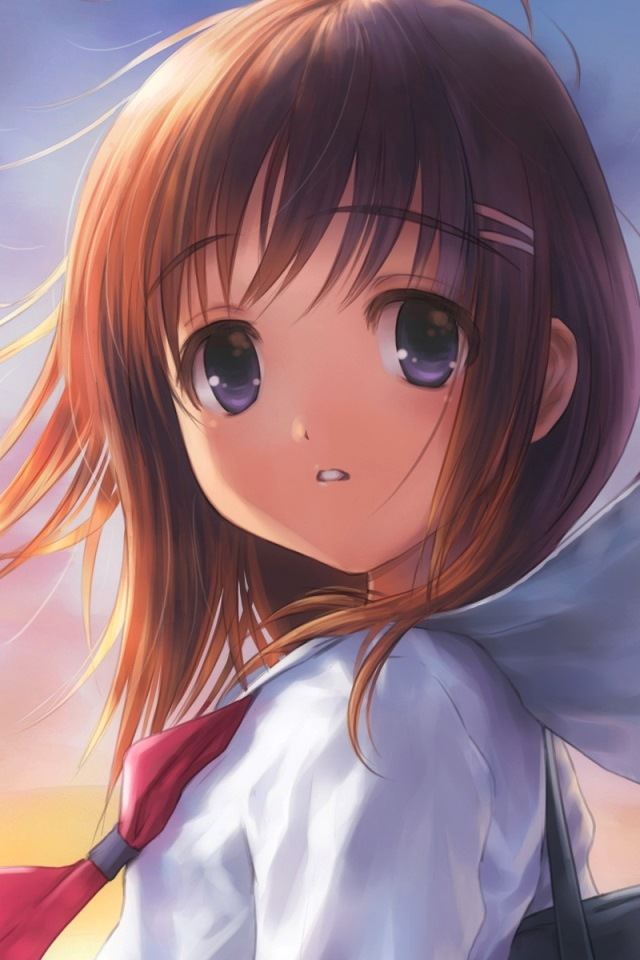 640x960 Cute girl - cute iPhone 4s Wallpaper