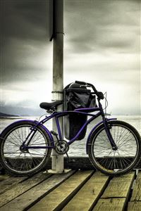 Dock Bicycle  wallpaper
