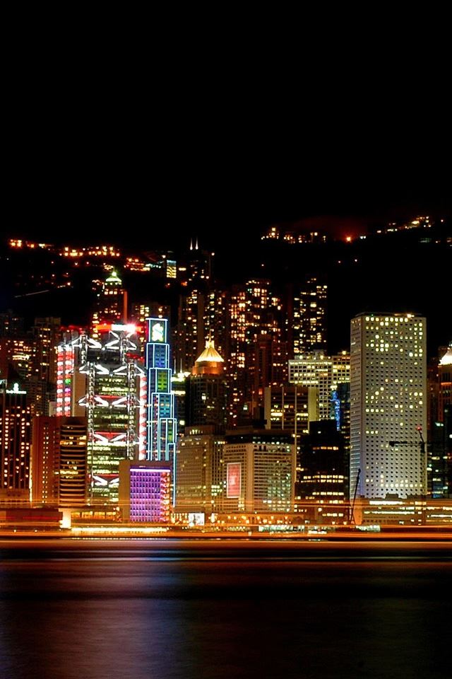 640x960 Hong Kong Victoria Harbour - victoria iPhone 4s Wallpaper