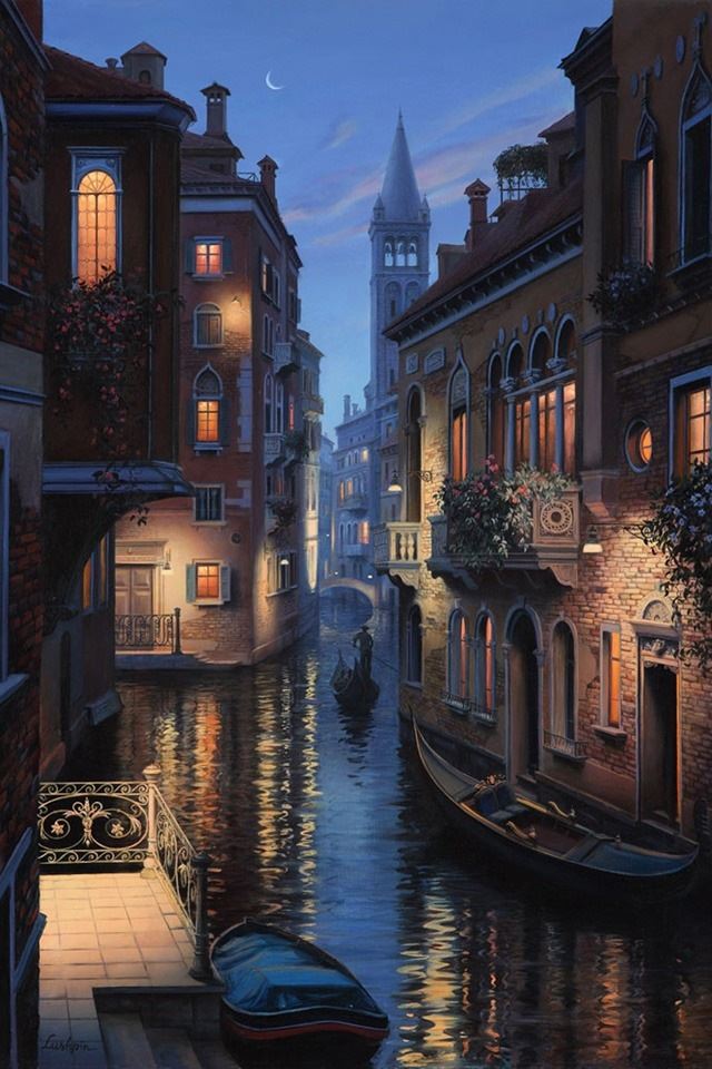 640x960 The Eugeny Lushpin series of works - house iPhone 4s Wallpaper