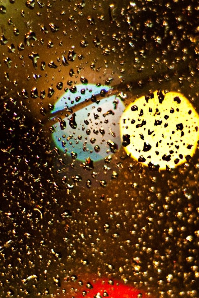 640x960 Nifty Fifty Blur - brown iPhone 4s Wallpaper