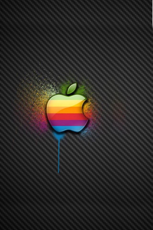 640x960 Color Apple - logo iPhone 4s Wallpaper