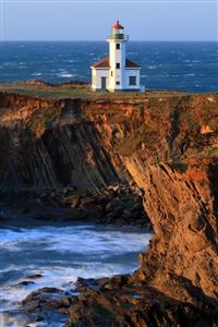 Cape Arago lighthouse wallpaper