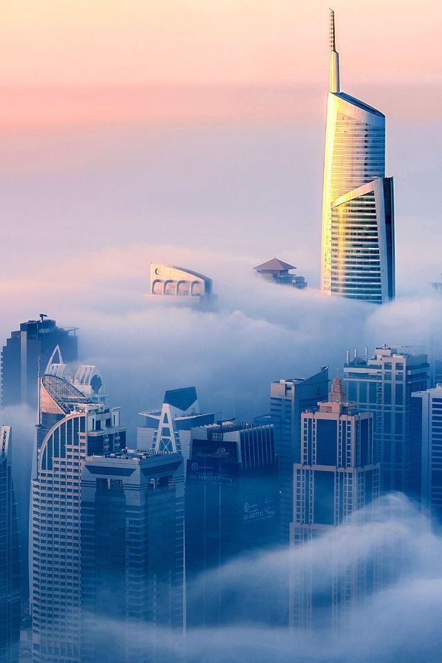 640x960 Clouds in Dubai - clouds iPhone 4s Wallpaper