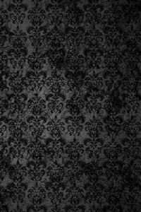 Black Floral Grunge wallpaper