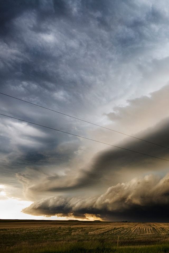 640x960 The eve of the storm - storm iPhone 4s Wallpaper