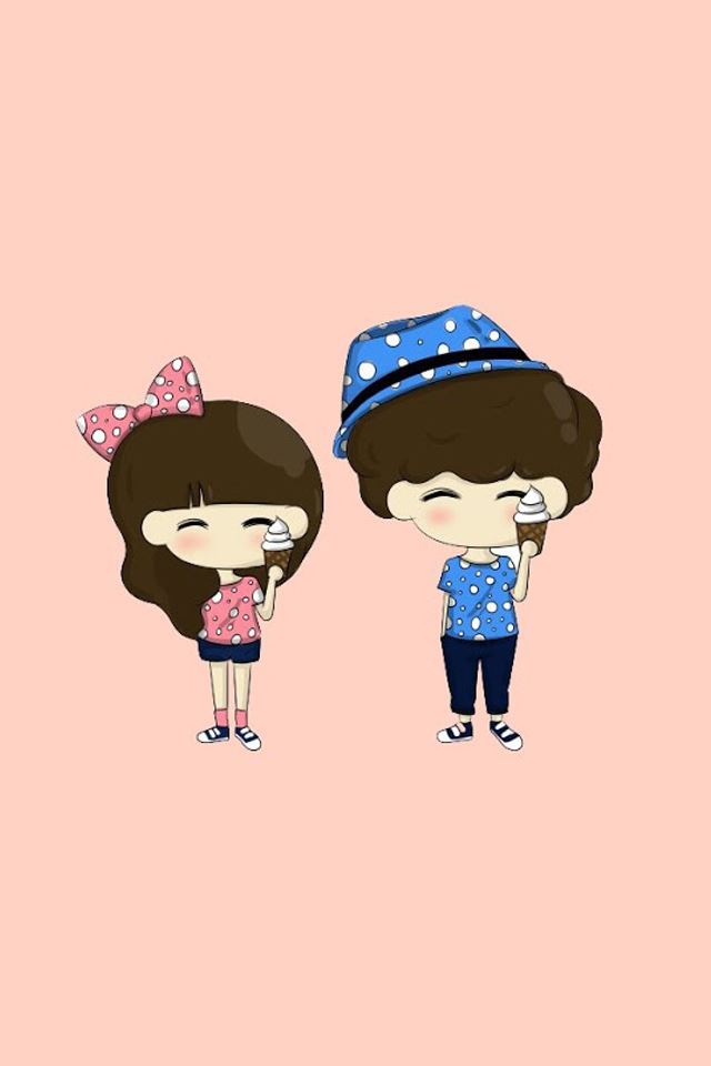 640x960 Young lovers -  iPhone 4s Wallpaper