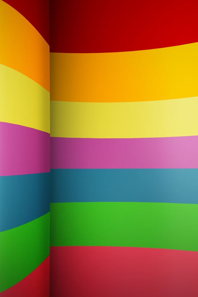 640x960 Rainbow fest - rainbow iPhone 4s Wallpaper