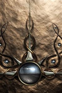 Orb pendant wallpaper