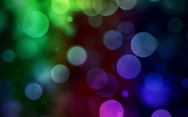 640x960 Color bokeh - circle iPhone 4s Wallpaper