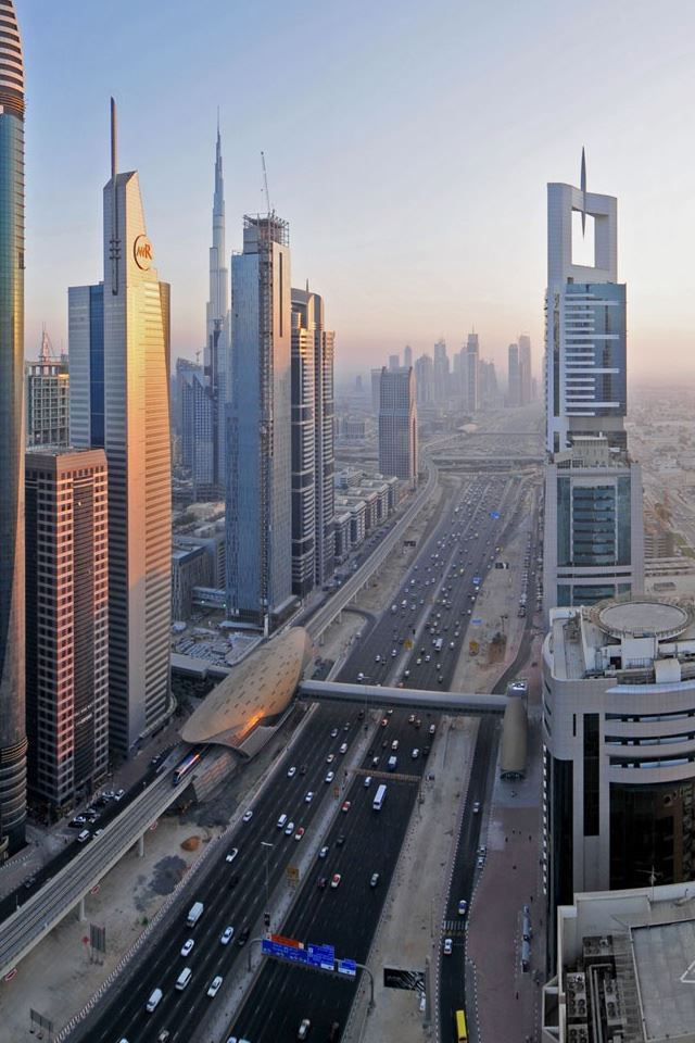 640x960 Downtown Dubai Widescreen - dubai iPhone 4s Wallpaper
