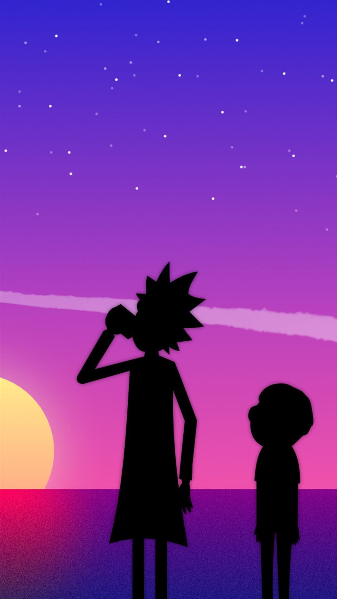 Rick and Morty Family Wallpaper iPhone Phone 4K #9290e