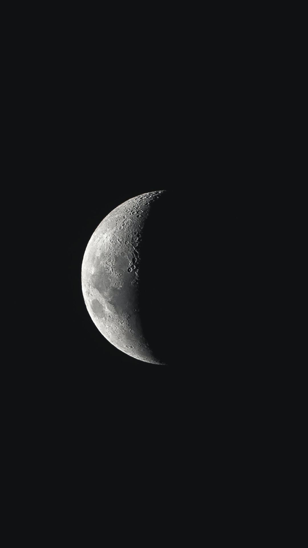 Full Moon on Black Background  Free Stock Photo
