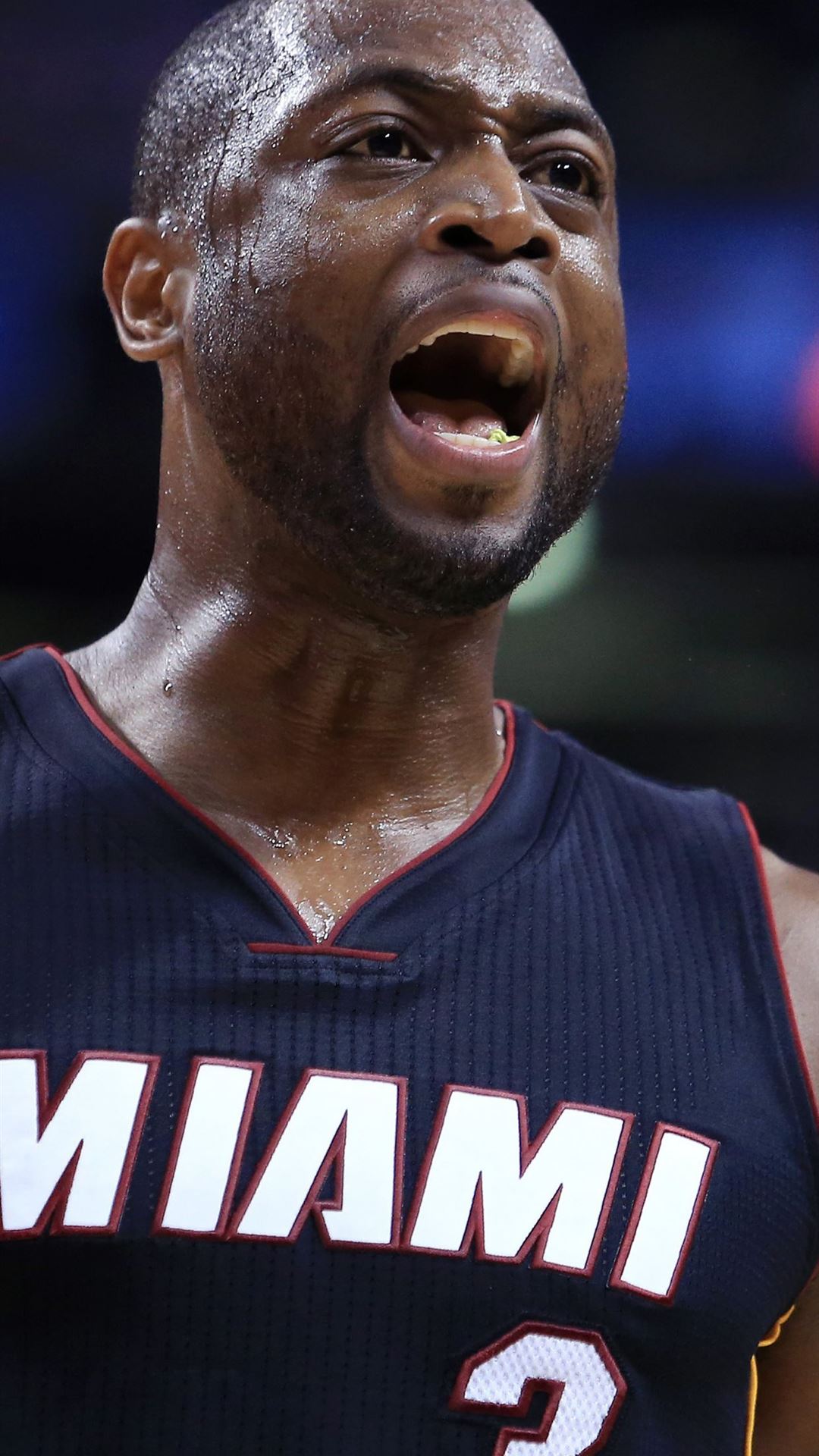 Dwyane Wade Miami Heat NBA basketball 4K Sport iPhone Wallpapers Free