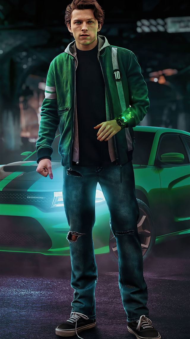 1080x1920 tom holland ben 10 - artwork iPhone 8 Wallpaper
