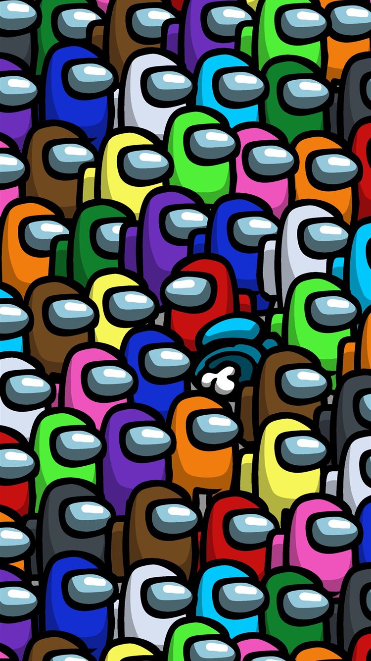 Among us I made phone iPhone 8 wallpaper 