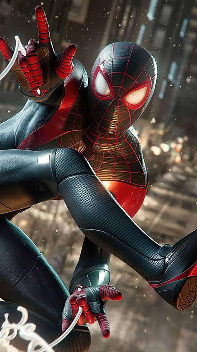 1080x1920 marvels spiderman miles morales 4k 2020 - marvel iPhone 8 Wallpaper
