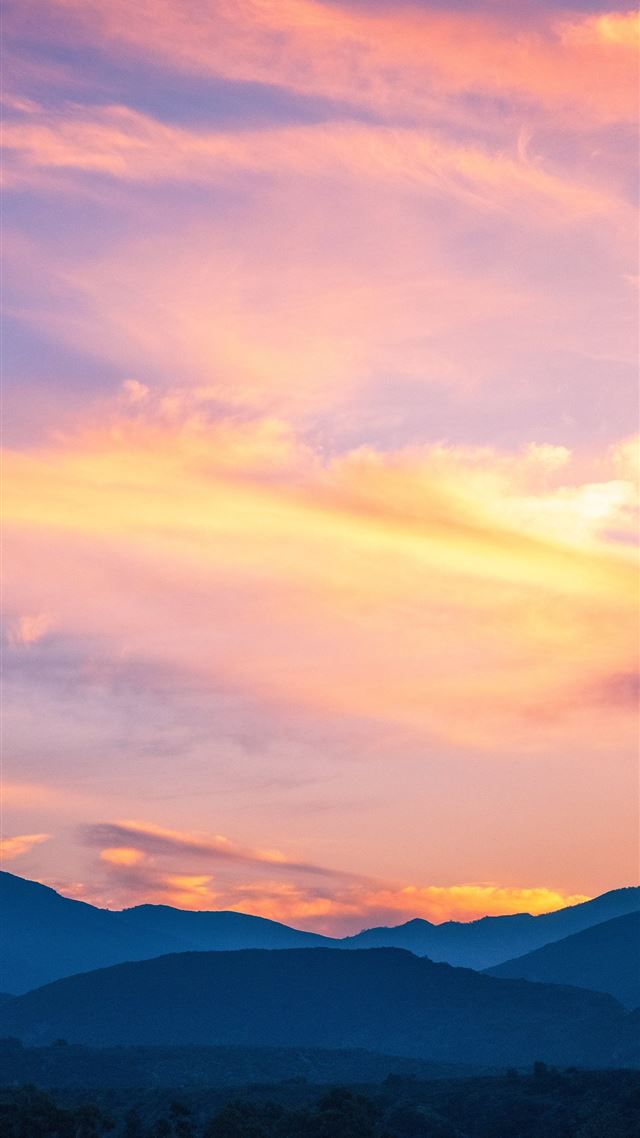 1080x1920 beautiful orange sunset 5k - sky iPhone 8 Wallpaper