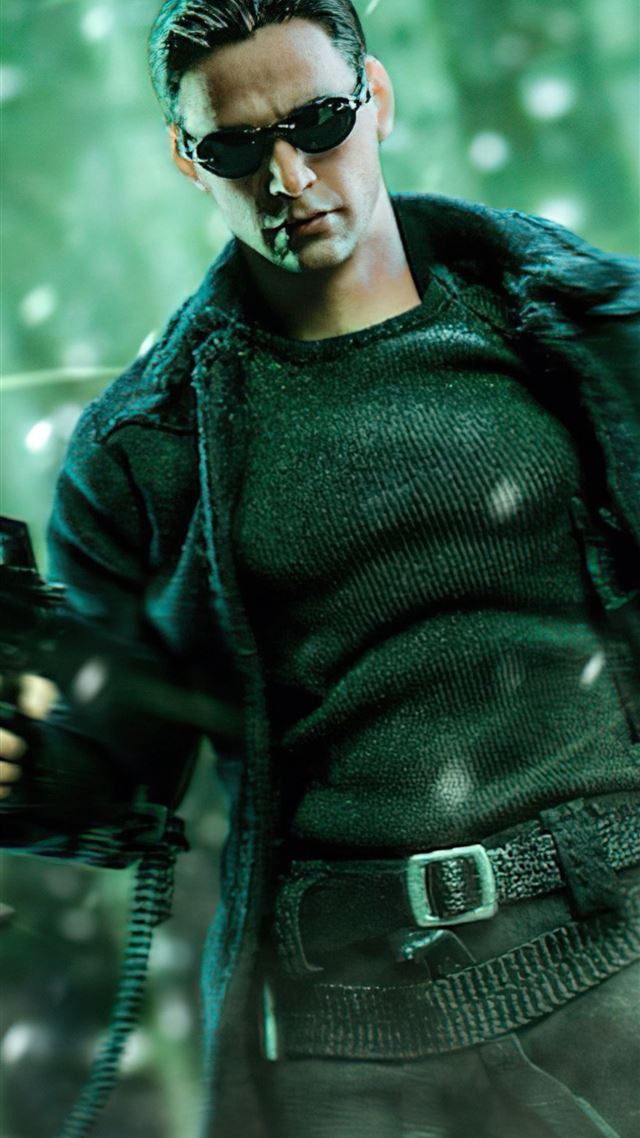 1080x1920 neo matrix 4k - movies iPhone 8 Wallpaper