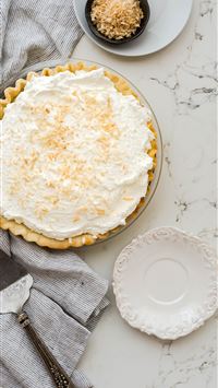 pie cake flat lay wallpaper