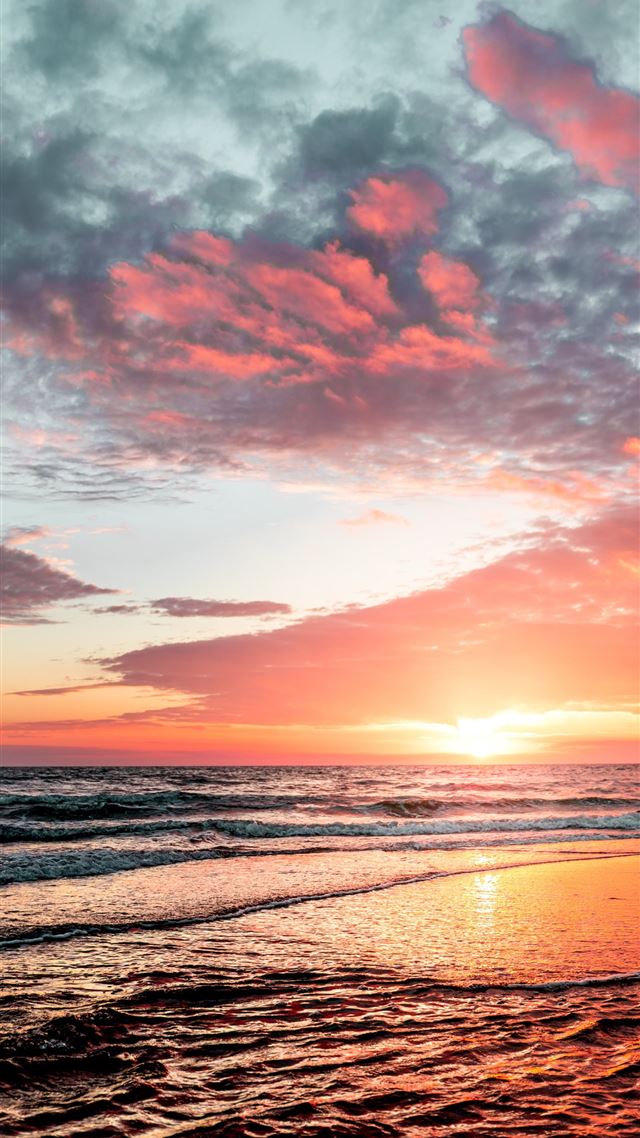 1080x1920 body of water under cloudy sky during sunset - sunset iPhone 8 Wallpaper