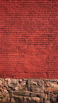 red brick wall wallpaper
