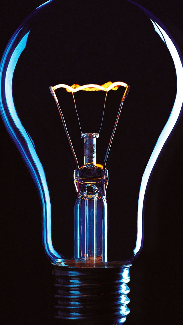 1080x1920 light bulb illustration - light iPhone 8 Wallpaper