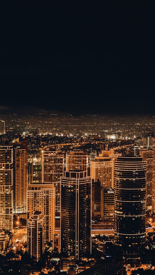 1080x1920 city buildings during night time -  iPhone 8 Wallpaper