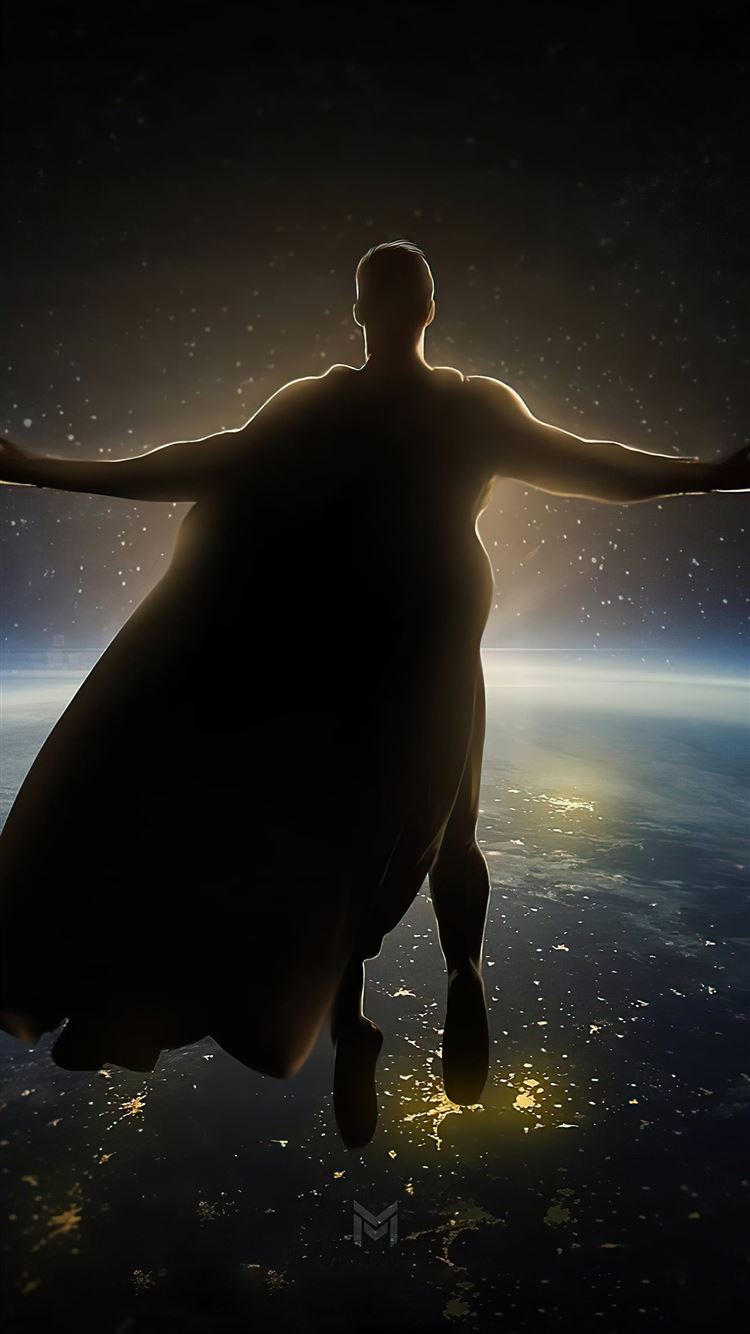superman outside world 5k iPhone 8 wallpaper 