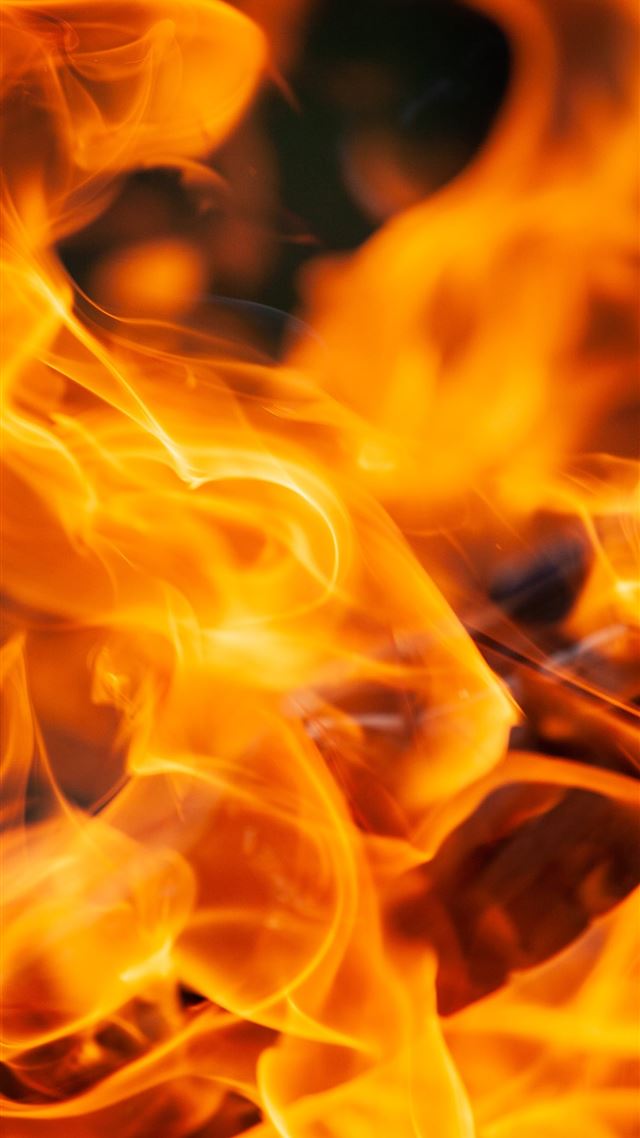 1284x2778 burning wood - fire iPhone 8 Wallpaper
