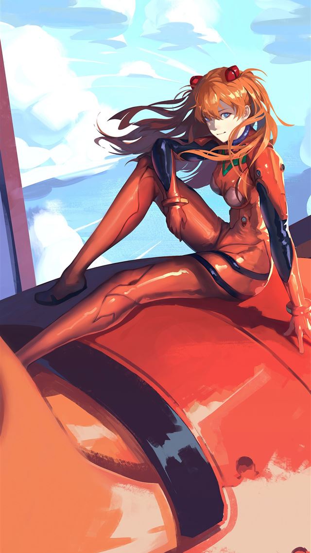 1284x2778 fanart of asuka - 5k iPhone 8 Wallpaper
