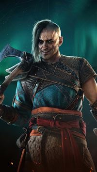 ivarr the boneless assassins creed valhalla 8k wallpaper