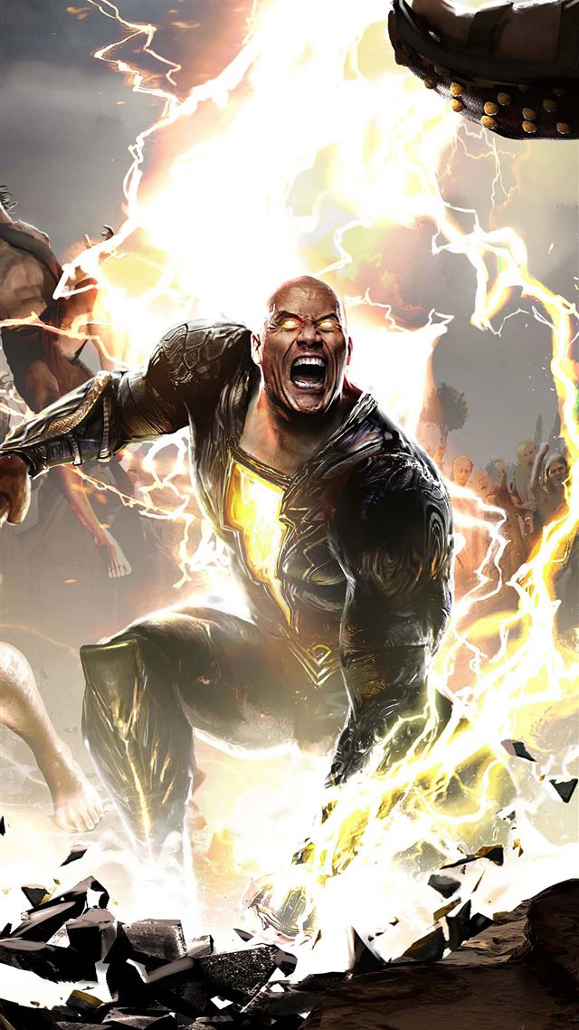 1284x2778 black adam movie 2021 - artstation iPhone 8 Wallpaper