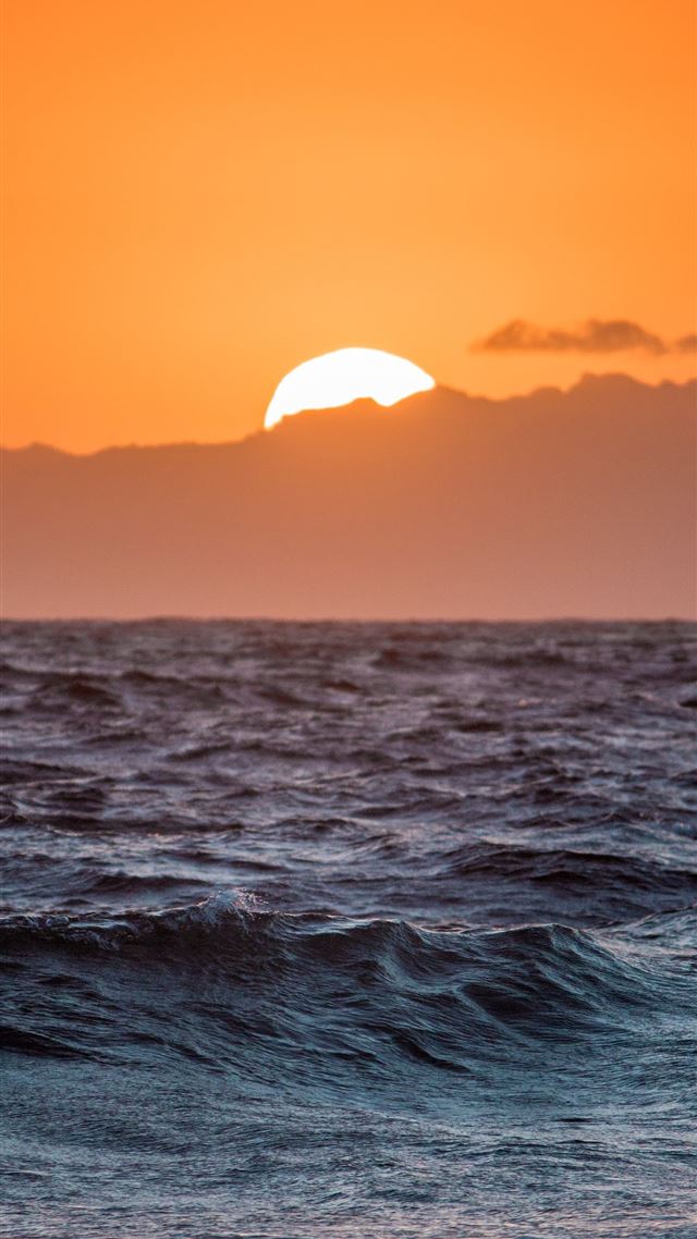 1284x2778 body of water during sunset - water iPhone 8 Wallpaper