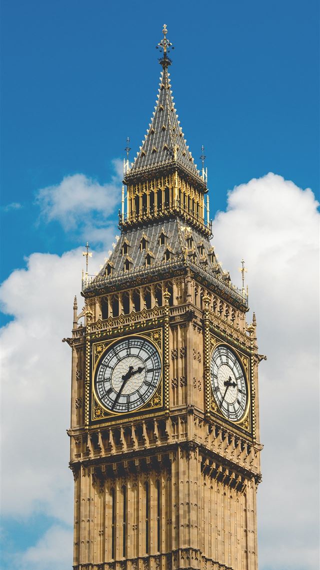 1284x2778 Big Ben London - clock iPhone 8 Wallpaper