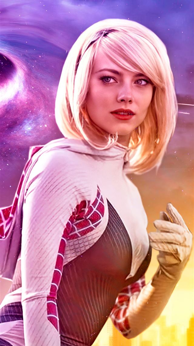 1080x1920 emma stone in spiderman no way home 4k -  iPhone 8 Wallpaper