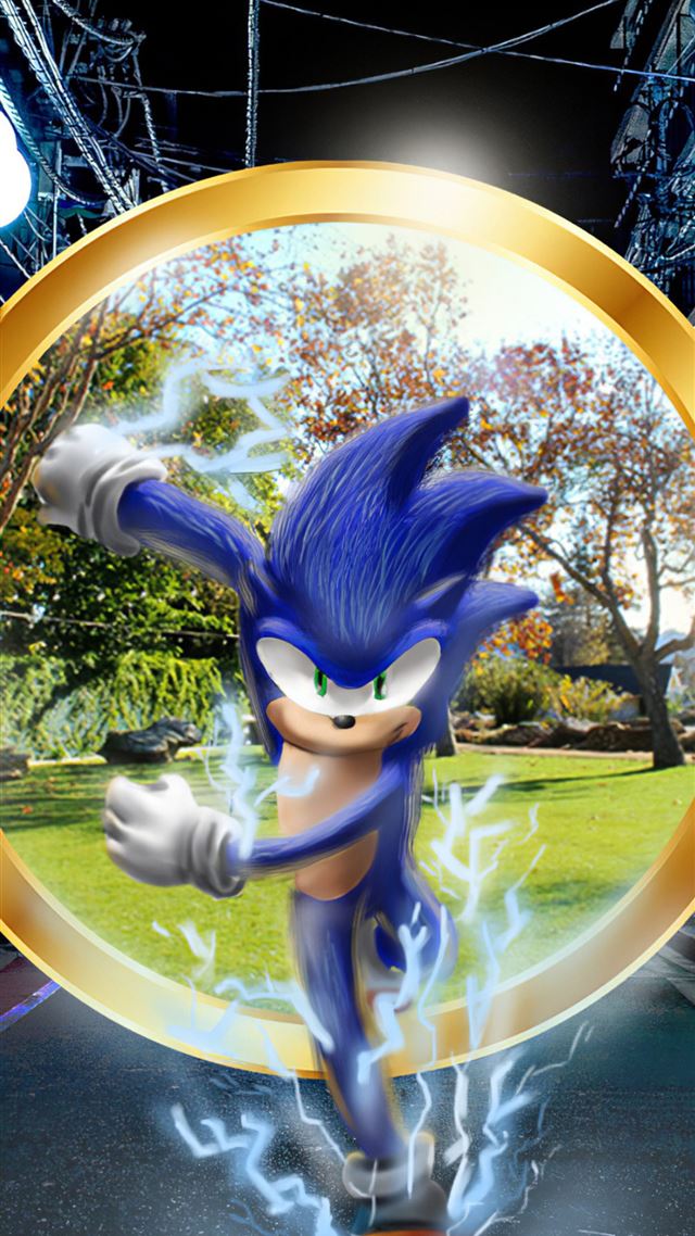 1080x1920 sonic the hedgehogart running - sonic the hedgehog iPhone 8 Wallpaper