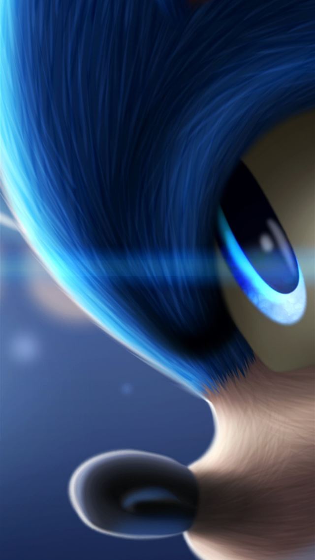 1080x1920 sonic the hedgehog artwork 2020 - movies iPhone 8 Wallpaper