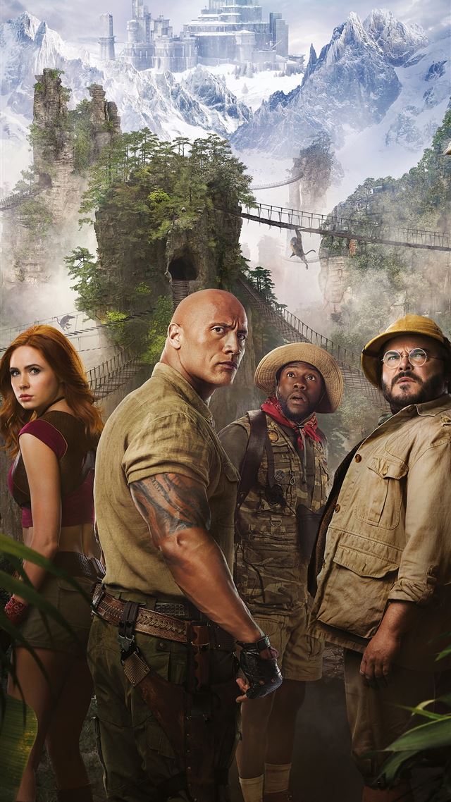 1080x1920 jumanji the next level 2019 poster 4k -  iPhone 8 Wallpaper