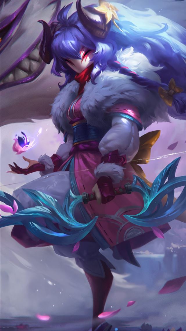 1080x1920 vpbe league of legends fox ninja 4k - league of legends iPhone 8 Wallpaper