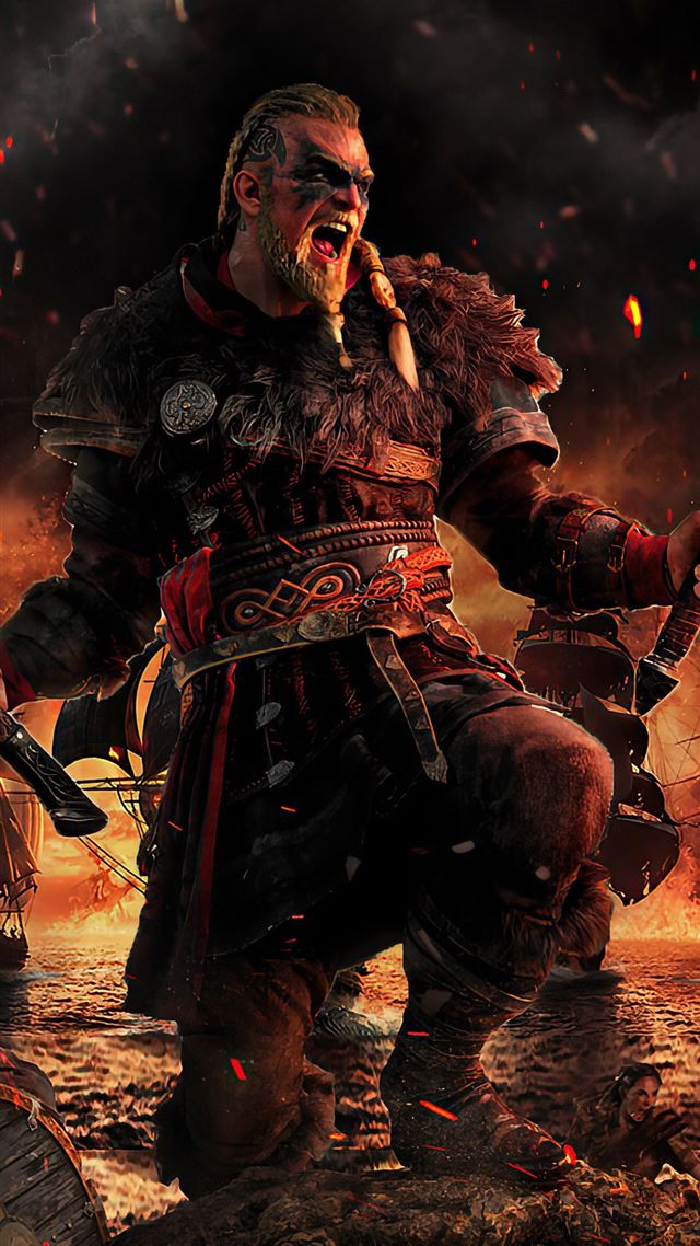 1080x1920 ragnar lothbrok assassins creed valhalla 4k 2020 - ps5 games iPhone 8 Wallpaper