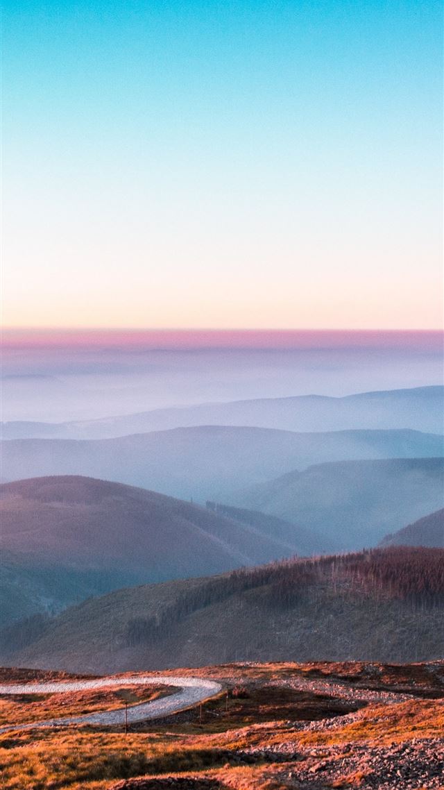 1080x1920 mountain ridge range road 4k - road iPhone 8 Wallpaper