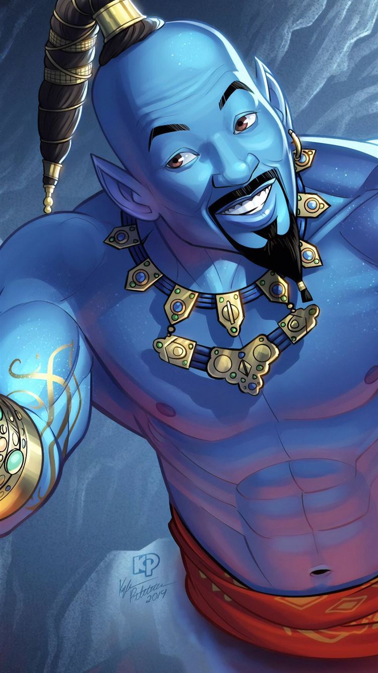 Genie Will Smith Art Iphone 8 Wallpapers Free Download