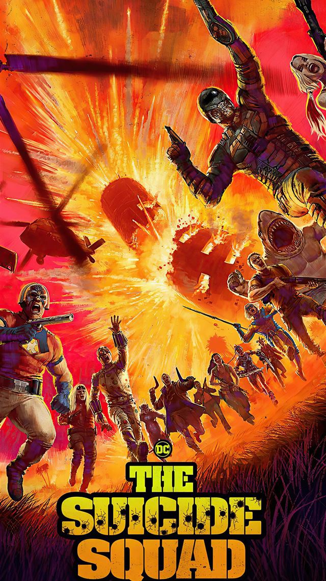 1080x1920 the suicide squad 2021 movie -  iPhone 8 Wallpaper