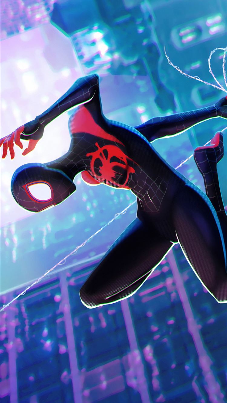 spider man into the spider verse iPhone Wallpapers Free Download