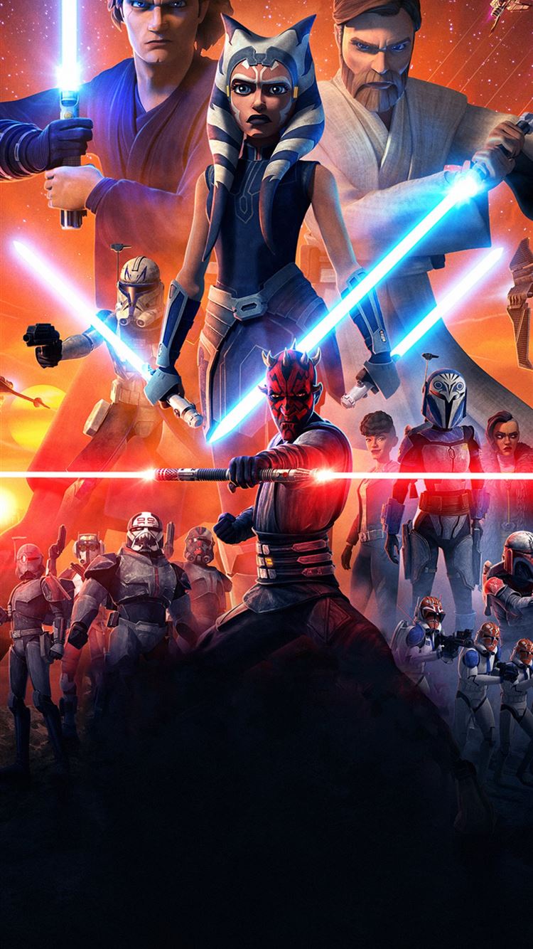 The Clone Wars 2020 1200P HD TV Series 4K Images P... iPhone Wallpapers ...